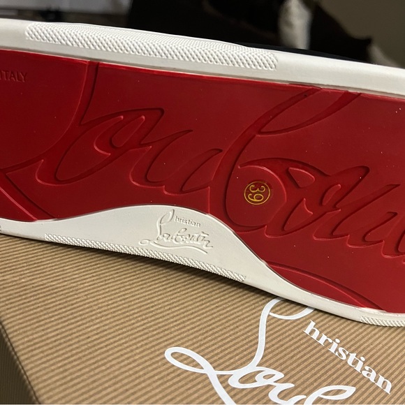 Bling Slides 🖤Louboutin 41 NWT - Picture 5 of 8